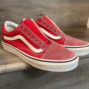 Vans Old Skool Classic Look Woman’s 7 Red 500714